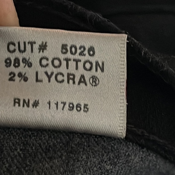 J BRAND JETT JEANS SIZE 28 Style# 3935U388 Black Ankle Cropped - Picture 14 of 14